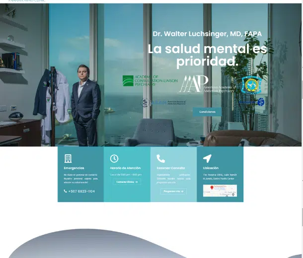 Diseño de páginas web para médicos