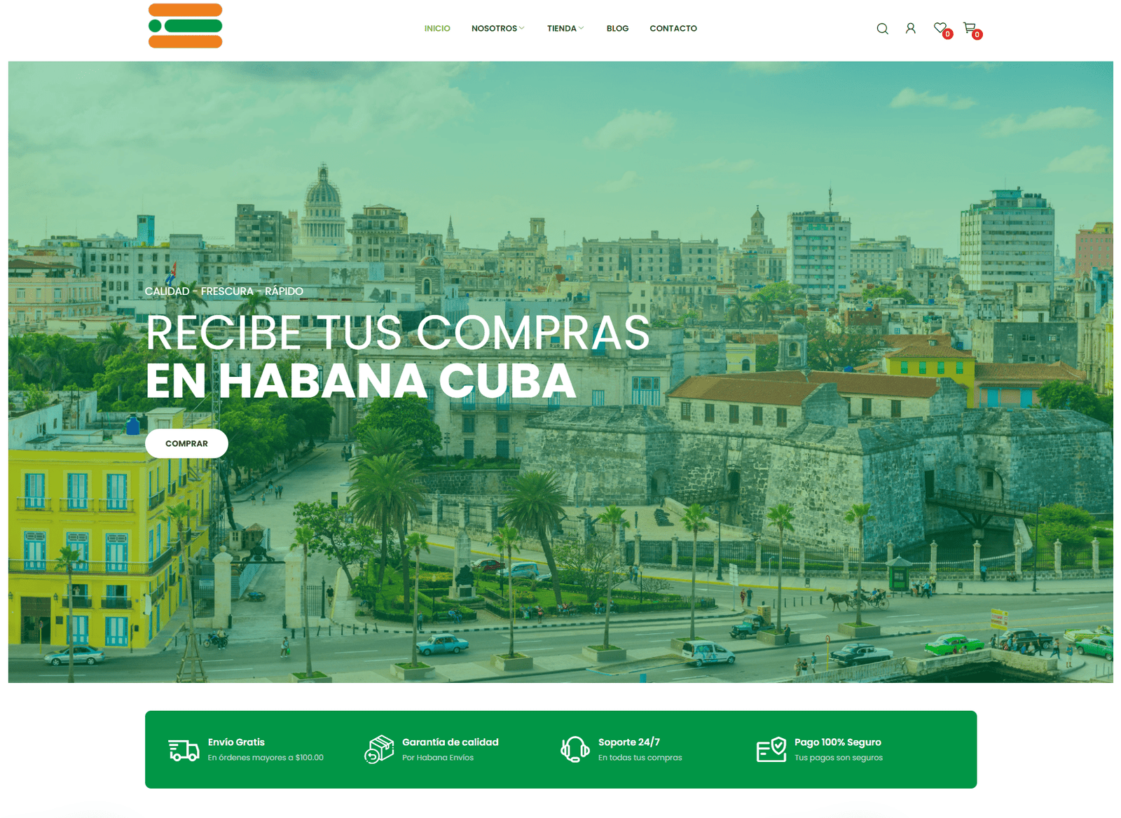 Diseño web para supermercados